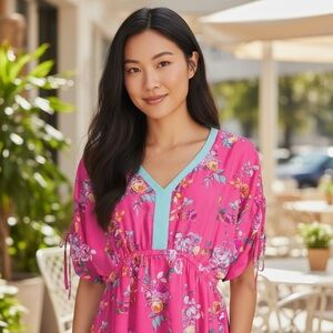 The Pioneer Woman Pink Floral XL Blouse- NWT